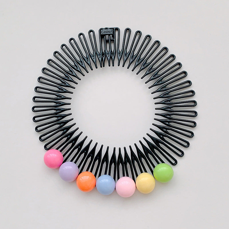 Unisex Cute Animal Fruit Resin Hair Comb for Baby and Girls