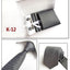 Men's 6-Piece Tie Set with Pocket Square and Clip Gift Box