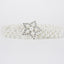 Elegant Butterfly Imitation Pearl Alloy Women's Chain Belt