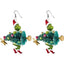 Cartoon Character Grinch Christmas Acrylic Drop Earrings