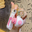 Cartoon Fruit Doll PVC Keychain Accessory