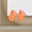 1 Pair Minimalist Water Droplet Acrylic Earrings