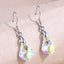 Fashion Geometric Copper Earrings Crystal Copper Earrings