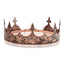 Men's Retro Palace Crown Tiara for Pageants and Performances