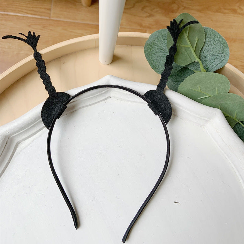 Halloween Bat Wing Witch Hat Headband