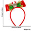 Nordic Modern Classic Bow Knot Antler Elk Christmas Headband for Adults and Kids