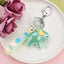 Acrylic Cartoon Elephant Keychain Pendant for Women's Bag