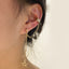 Retro Creative Crown Chain Ear Cuff Earrings for Women