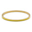 Streetwear Minimalist Stainless Steel Enamel Bangle Bracelet 3mm Multicolor