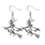 Halloween Skull Pumpkin Spider Web Alloy Earrings Set