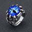 Purple Devil's Eye Adjustable Ring for Men