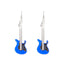 Retro Punk Electric Guitar Earrings - Chic Alloy Music Dangle Jewelry for Women