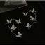 Elegant Butterfly Rhinestone Ear Cuff for Women - No Piercing Required