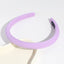 Simple Solid Color Rib-Knit Polyester Hair Band