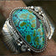 Irregular Turquoise Alloy Vintage Boho Ring