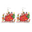 Cartoon Character Grinch Christmas Acrylic Drop Earrings