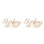 Simple Style Stainless Steel Letter Stud Earrings - Babygirl Angel Design