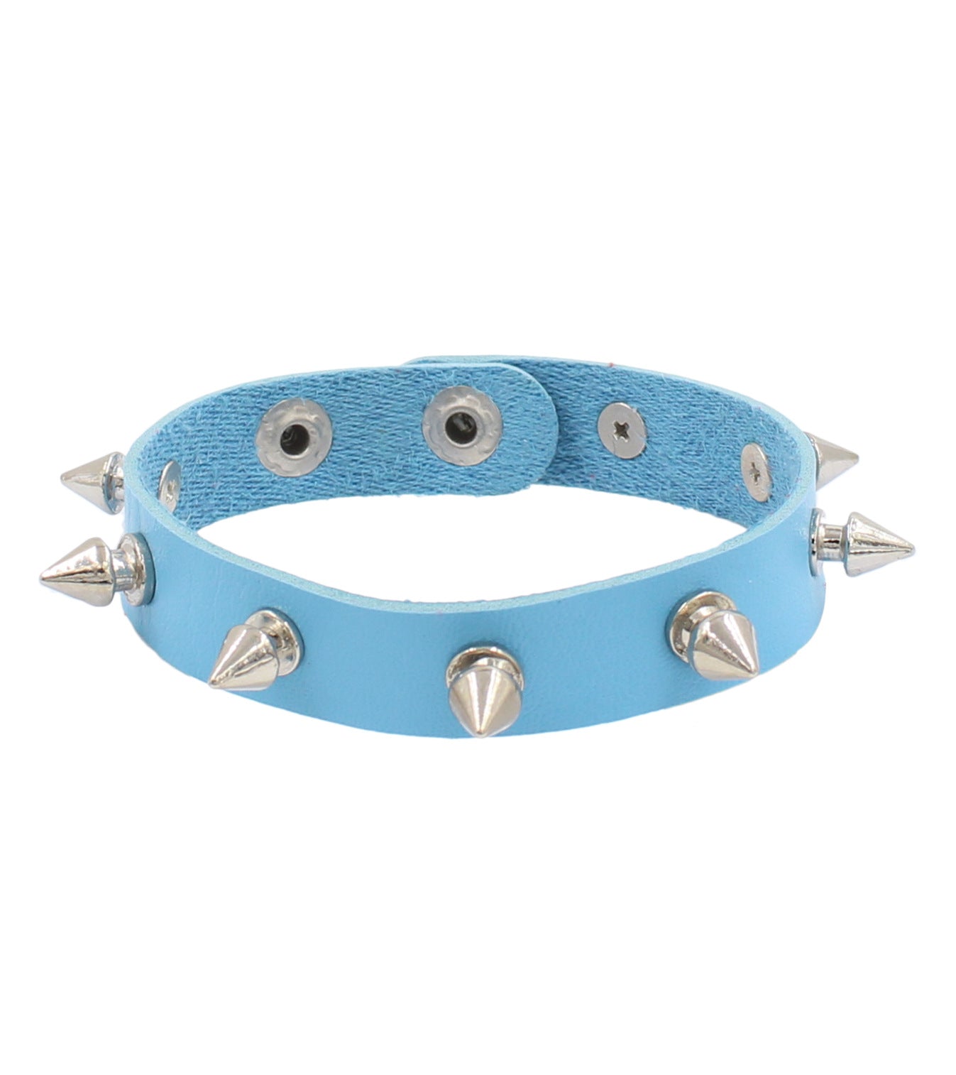 Punk Studded PU Leather Unisex Wristband Bracelet