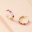 Simple Geometric Heart Pattern Earrings - Fashion Retro Stud Jewelry