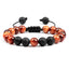 Casual Volcanic Rock Tiger Eye Beaded Bracelet with Adjustable Design