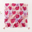 Women's Elegant Ink Painting Heart Print Cotton Linen Tassel Scarf Shawl