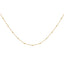 Simple Style Solid Color Stainless Steel Titanium Steel Plating Necklace