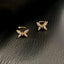 Simple Classic Bow Knot Zircon Butterfly Ear Cuffs - No Piercing Required