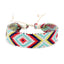 Retro Rhombus Ethnic Style Cotton Rope Hand-Woven Bracelet