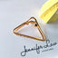 Fashion Butterfly Hollow Metal Hair Claw Clip