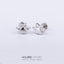 Heart Shape Snake & Butterfly Zircon Titanium Steel Lip and Ear Stud