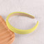 Fashion Candy Color Solid Sponge Wide Headband for Women