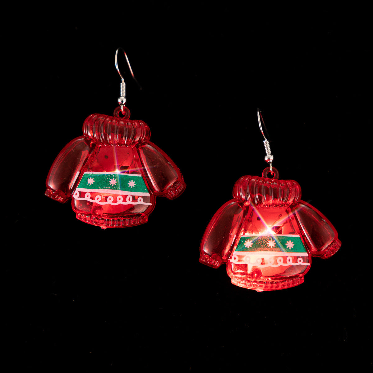 Christmas Simple Style Christmas Tree Plastic Festival Earrings 1 Pair