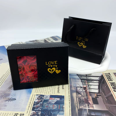 Modern Square Jewelry Packaging Bags and Boxes for Valentine's, Mother's Day, and Birthday Gifts