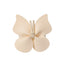 Girls' Butterfly Hair Clip - Glossy Leather & Polyester Rib Hair Accessory