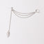 Fashion Simple Leaf Fringed Metal Earrings NHPJ147915