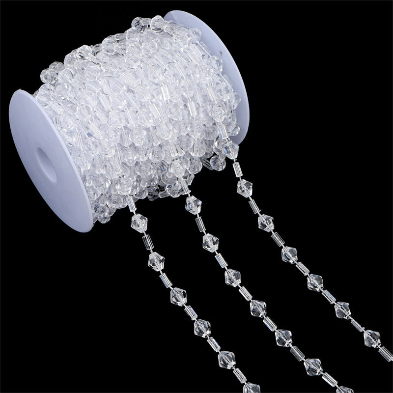 Acrylic Beaded Curtain String for DIY Jewelry and Wedding Decor