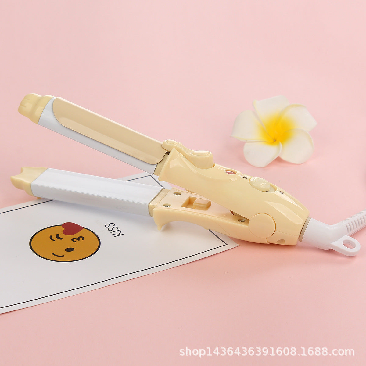 Mini Hair Straightener and Curler Electric Styling Tool