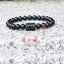 Simple Constellation Obsidian Beaded Bracelet Set