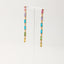 Sweet Color Block Rhinestone Inlay Alloy Drop Earrings