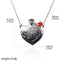 Elegant Heart Shape Alloy Plating Love Potion Couple Pendant Necklace