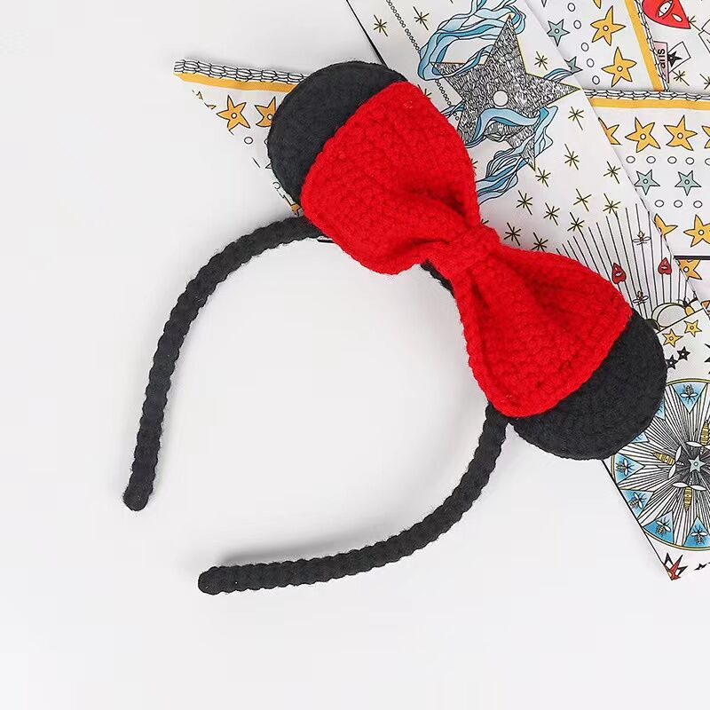 Cute Rabbit and Tiger Knitted Animal Hair Band