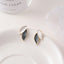 1 Pair Elegant Korean Style Leaf Enamel Alloy Ear Studs