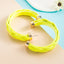 Fashion C-shaped PU Leather Multicolor Bohemian Alloy Earrings