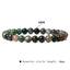 Fashion Natural Stone Crystal Agate Beaded Bracelet for Women