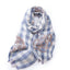 Women's Elegant Plaid Imitation Cashmere Scarf with Tassels