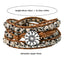 Ethnic Style Natural Stone Beaded Multi-Layer Braided Bracelet