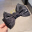 Women's Bow Knot Cloth Hair Claw Clip - Large Princess Hairpin Shark Clip Headwear