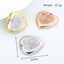 Heart-Shaped Stainless Steel Rhinestone Pendant - Zircon Love Jewelry DIY Accessories