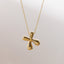 18K Gold Plated Stainless Steel Alphabet Pendant Necklace