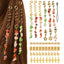 Women's Irregular Leaf and Snake Alloy Hair Accessories Set